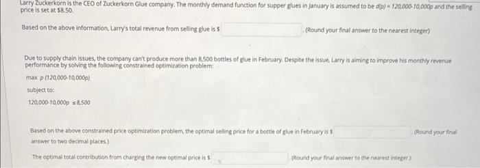 Larry zuckerkorn is the CEO of Zuckerkorn Clue