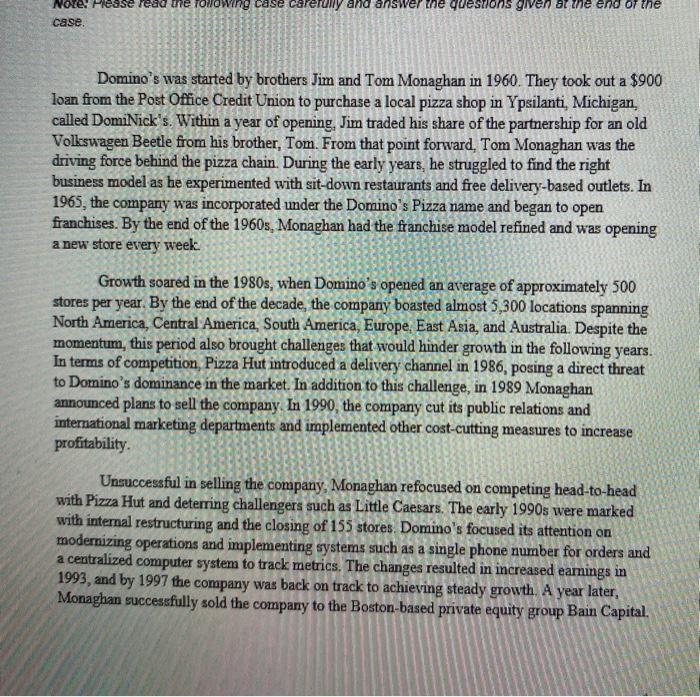 please do not write a paper just bullet point the