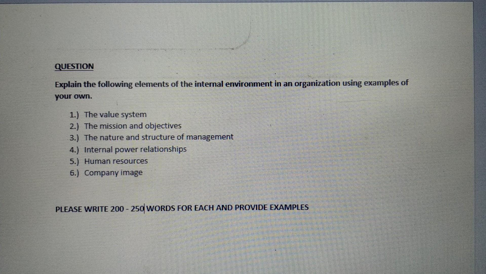 Please help it's urgent. Please write 200 - 250