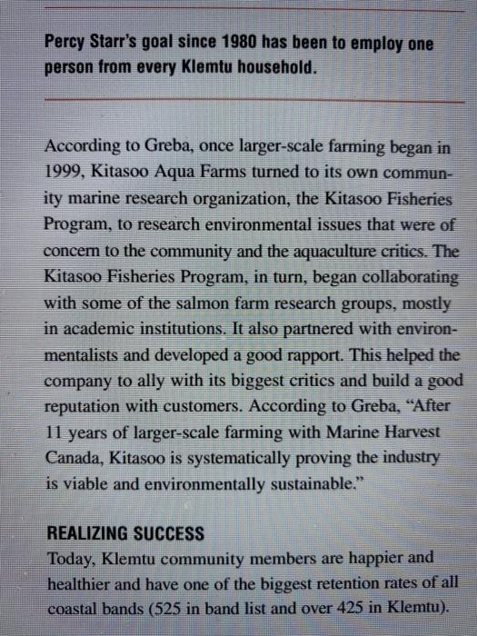 PLEASE ANSWER BOTH THE QUESTION FROM THE CASE