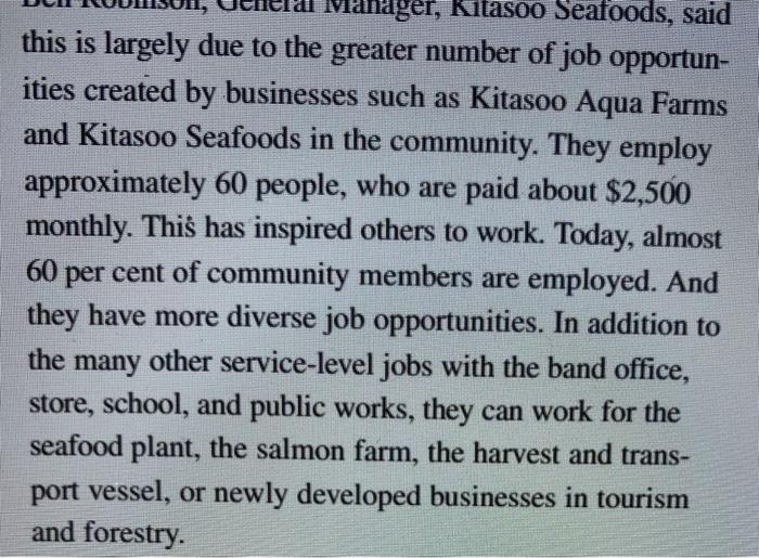 PLEASE ANSWER BOTH THE QUESTION FROM THE CASE