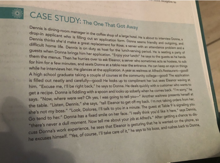 CASE STUDY: The One That Got Away Dennis is