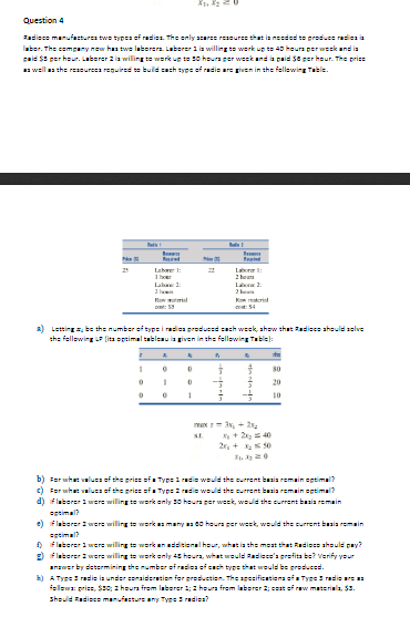 Question 4 des mestres two types of radia. The