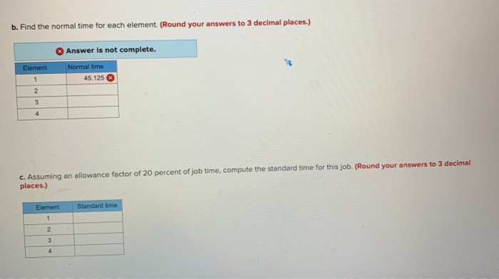 please label "a. b. c." Problem 7-3 (Algo) A time