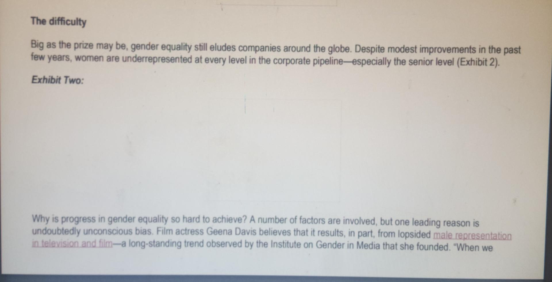 ON ONE (15 Marks) With reference to the case