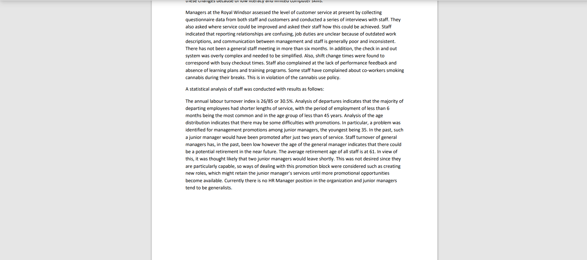 What is the gap between current and future state