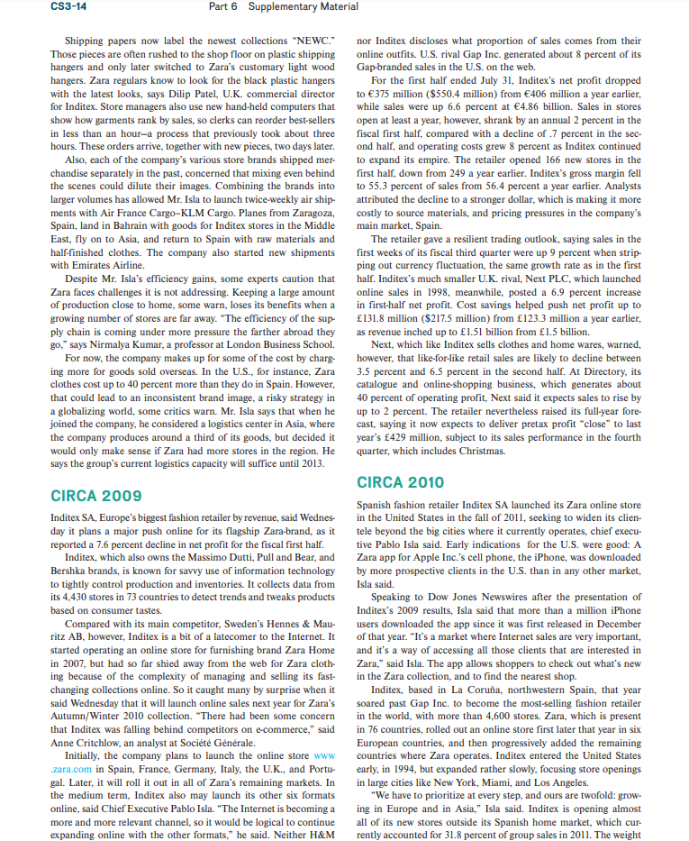 Please answer only questions 5 and 6 for this