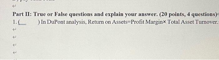 please help asap with these 2 question ( Part II: