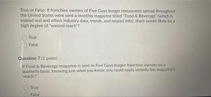 please help! need by 4:30. thanks!:) True or