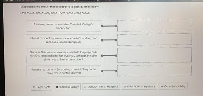 Please select the answer that best applies to