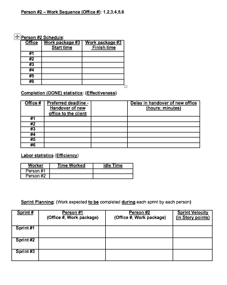 Case Study #2 (Agile Approach - Relocation