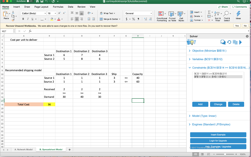 Consider the transportation problem having the