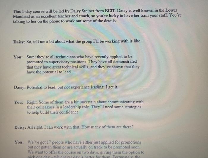 The Case You're working as an associate producer