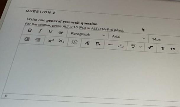 QUESTION 1 Sunflower plants can be grown in