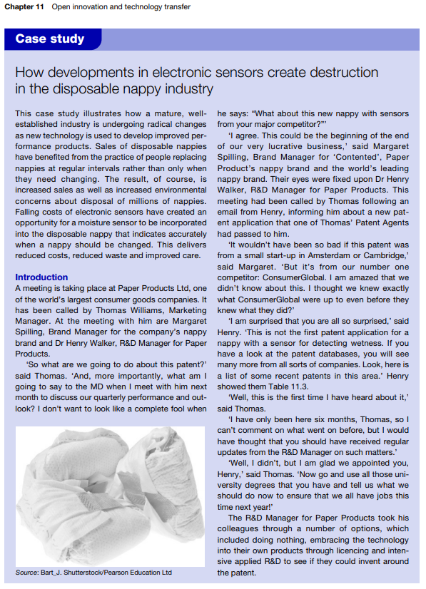 Case study : How developments in electronic
