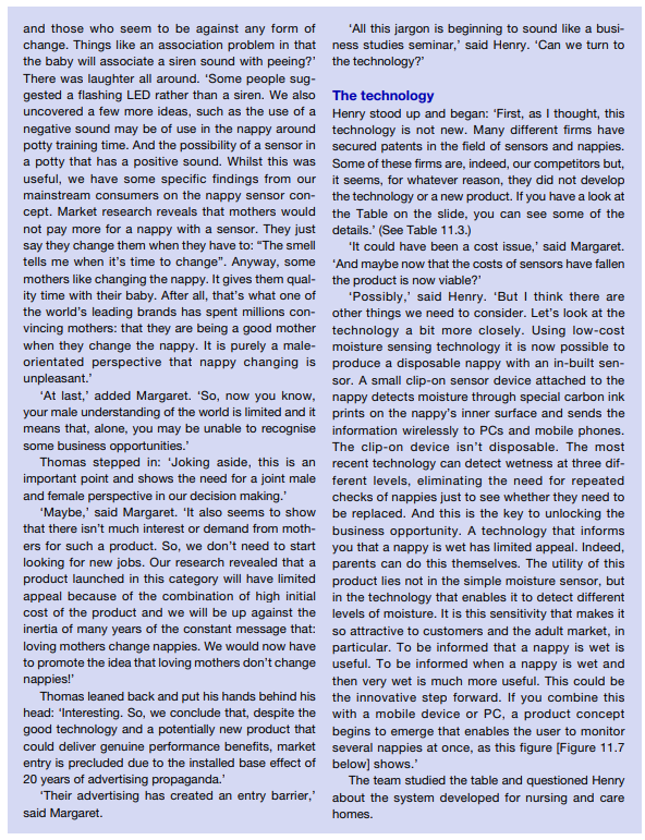 Case study : How developments in electronic