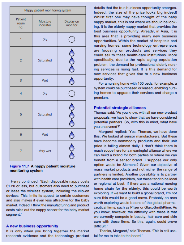 Case study : How developments in electronic