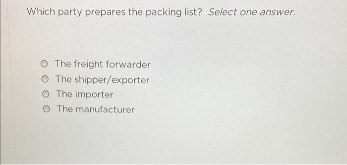 when stuffing an ocean container When stuffing an