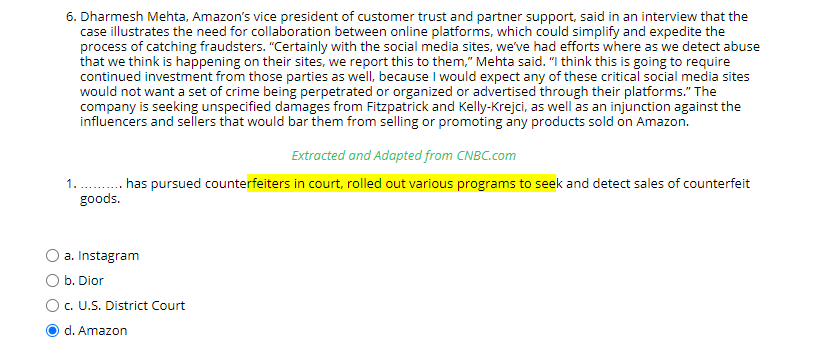 I need help in these questions. Please read the