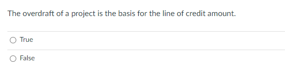 Construction Materials & Procedures The overdraft