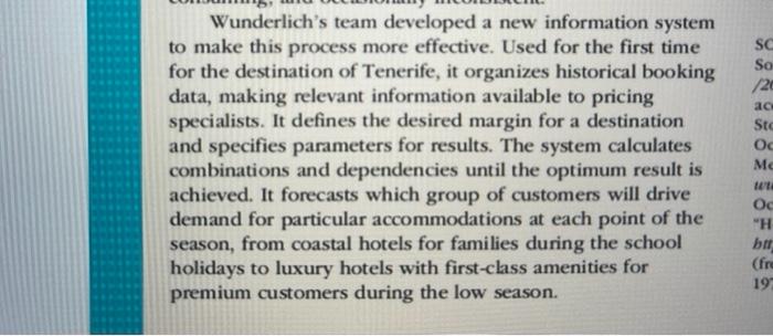 please help 100 PART Uverview Case Two 5 n d ST