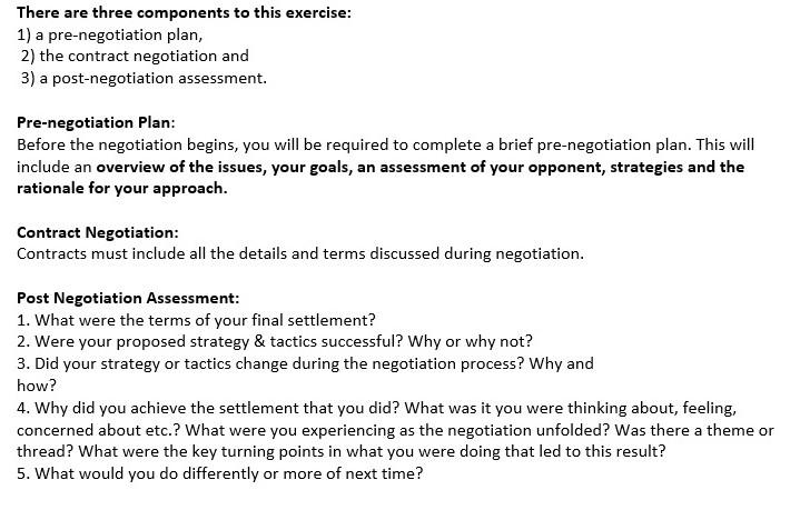 please answer all the 3 components mentioned in