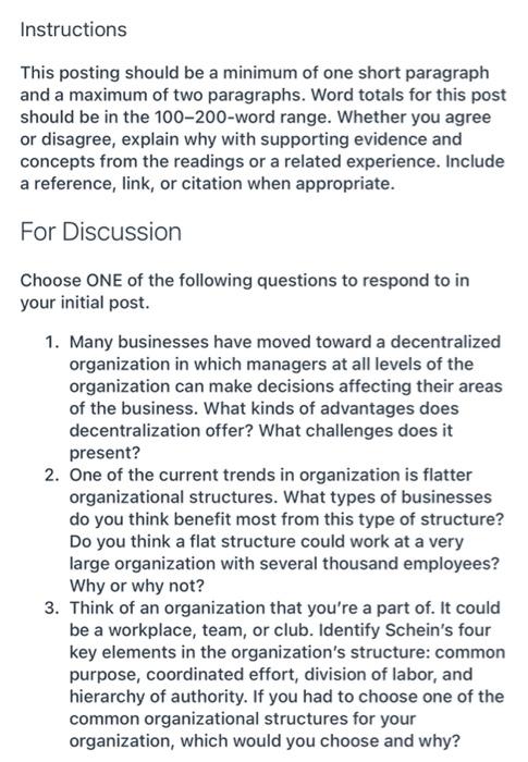 Please answer with details. Instructions This