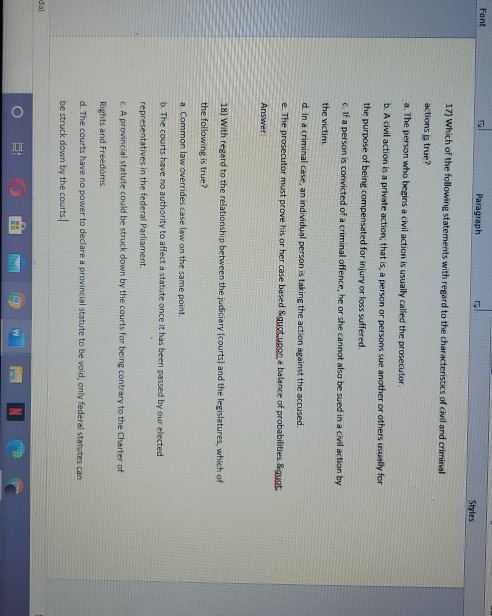 asap Fort Font Paragraph Styles 17) Which of the