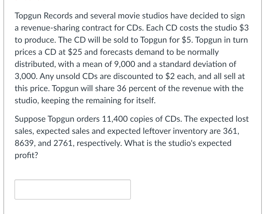 Topgun Records and several movie studios have