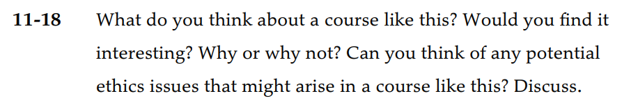 I only need answer for #18. Case Application #1