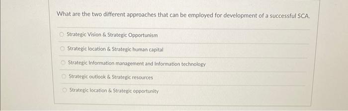 What are the two different approaches that can be