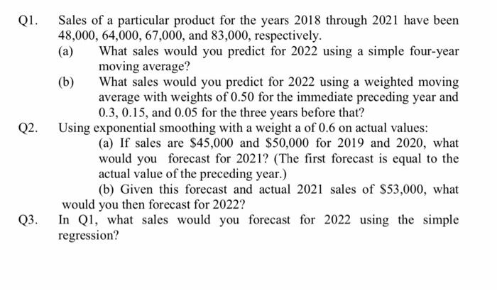 please be clear , Especially the third question