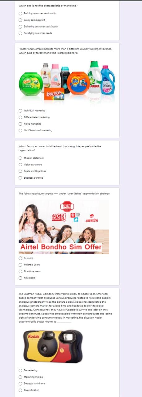 just ans, No need to derive.. fast Which one is