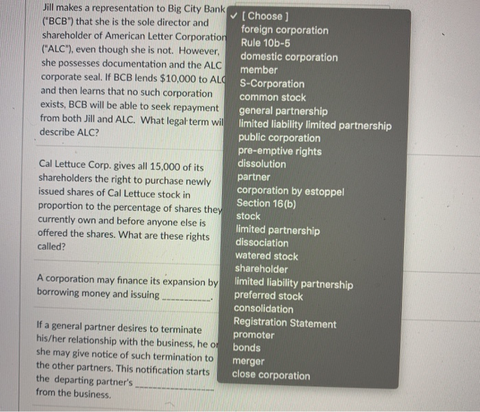 Please help me choose the right answer for the 4