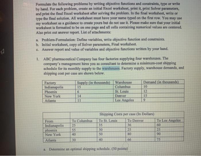 Need it in Excel form if possible. Please provide