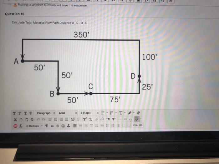 19 20 Moving to another question will save this