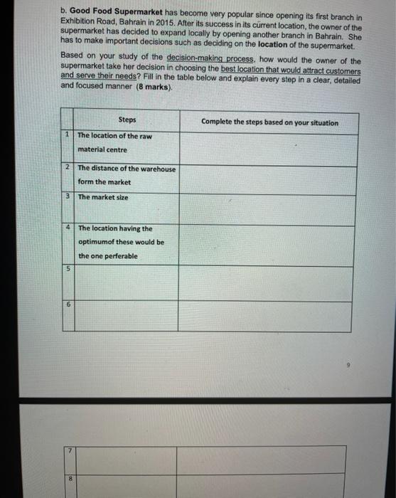 there are 8 different steps ,complete the steps