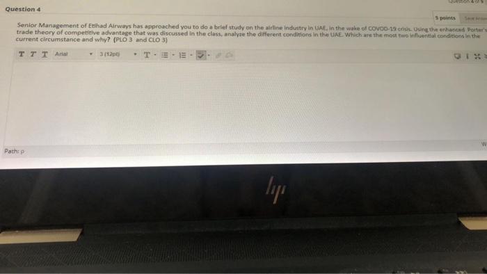 Question 8 5 points As a manager of a company