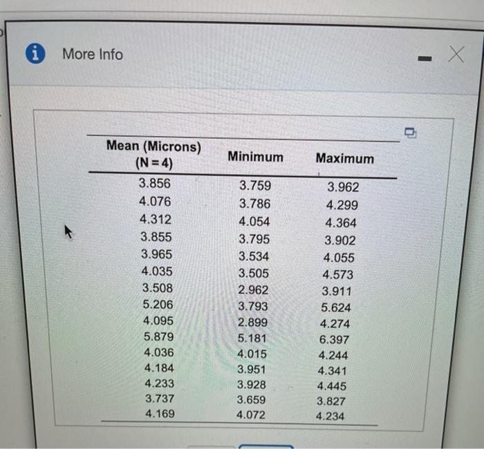 this has 8 parts to it. It asks for a sum mean,