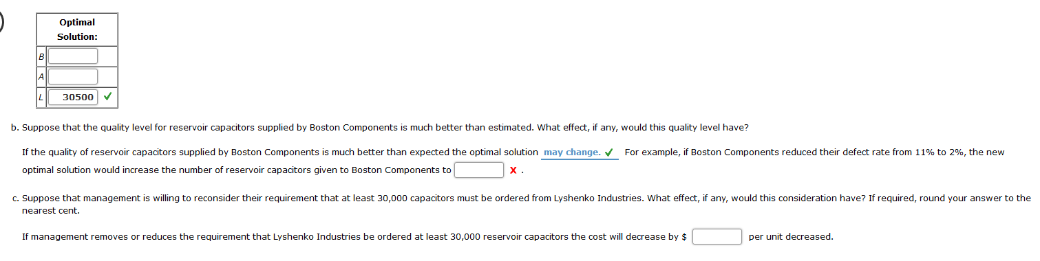 Problem 3-31 (Algorithmic) Gulf Coast Electronics