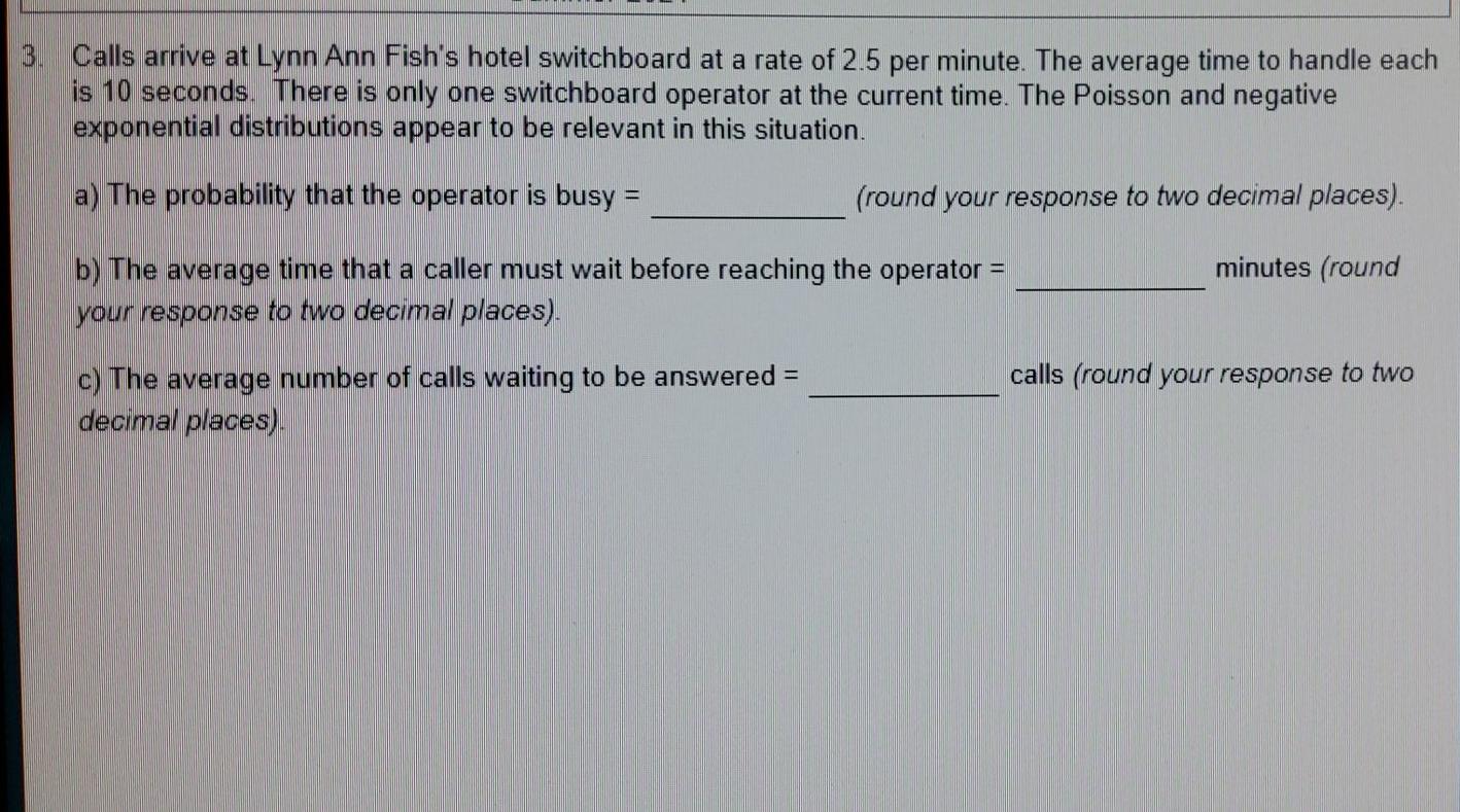 3. Calls arrive at Lynn Ann Fish's hotel