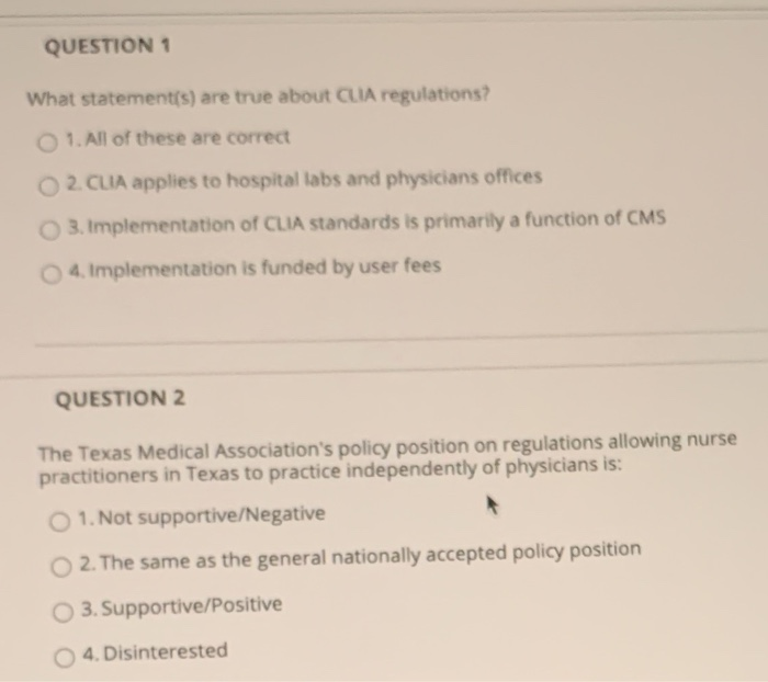 QUESTION 1 What statement(s) are true about CHIA