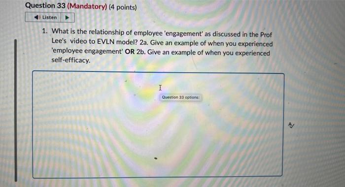 1. What is the relationship of employee