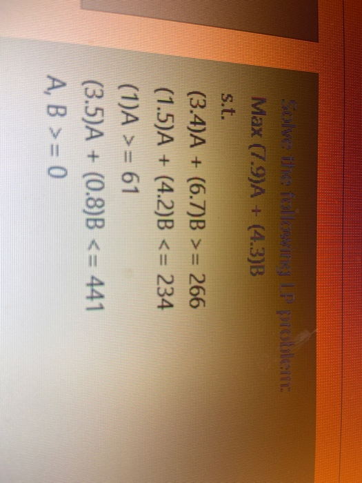 he: volle IP pro Max (7.9)A + (4.3)B s.t. (3.4)A