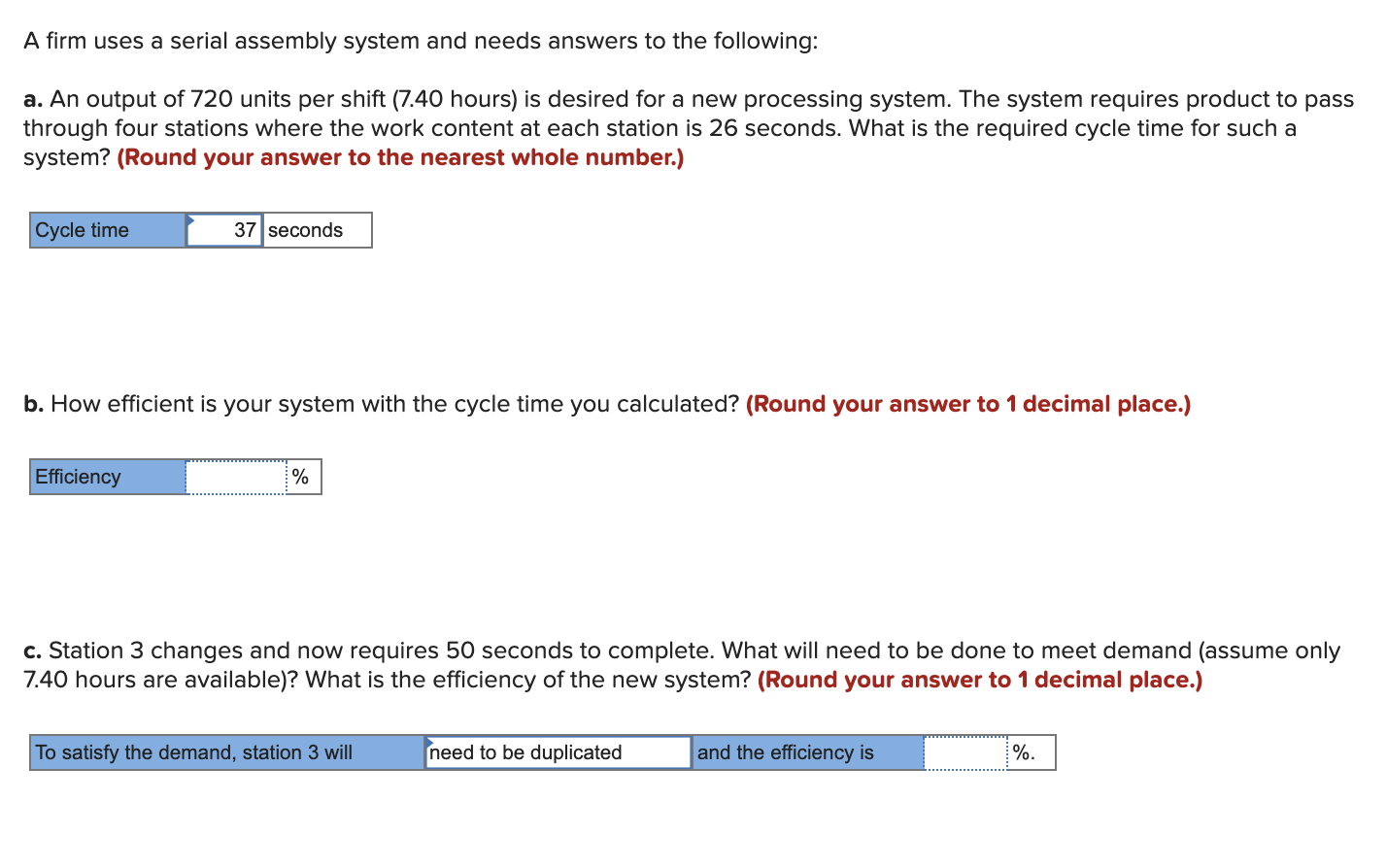 Please be descriptive and show all work