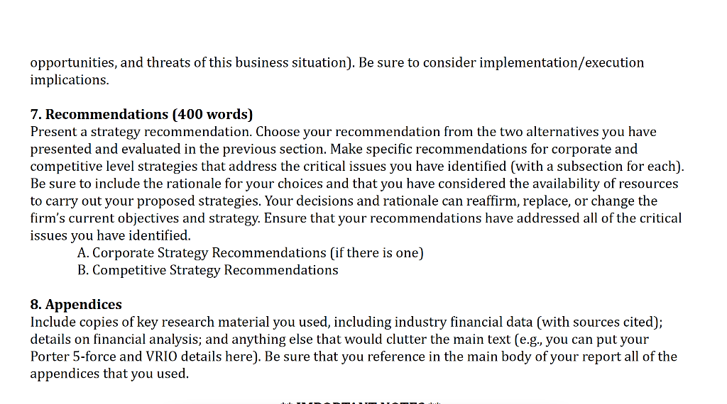 5. Major Strategic Issue for Hilton Worldwide Inc