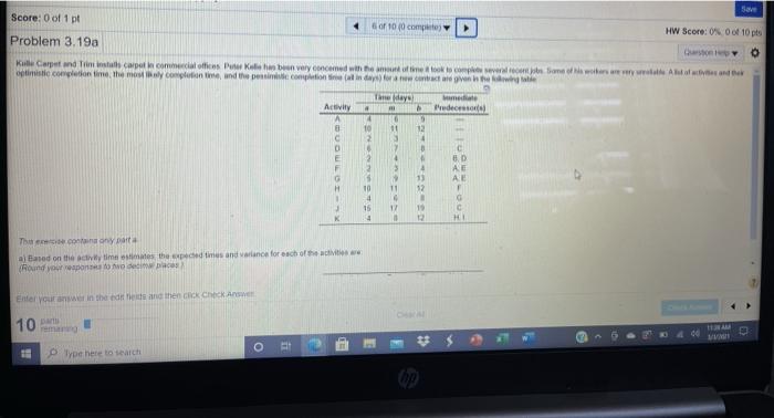 San Score: 0 of 1 pt 50 100 comptes HW Score: 0%