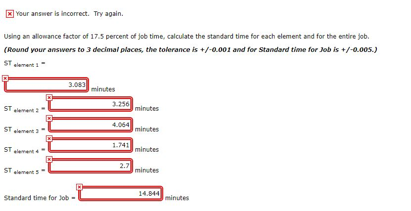 Cement (11ULE) Observations 1 2 3 4 5 Cycle 1