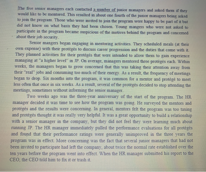 case study human resource i will relate to the