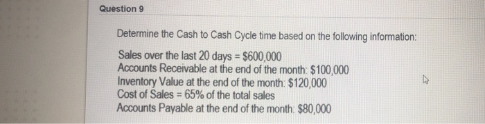 Question 1 Based on the following information,